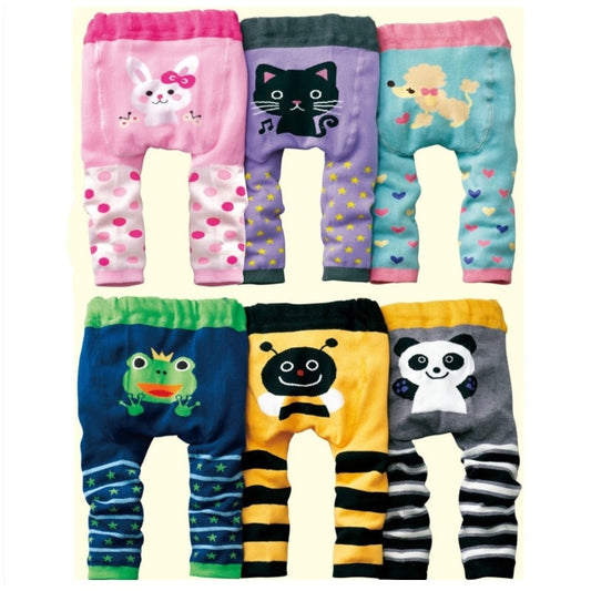 Baby's Animal Printed Cotton Pants