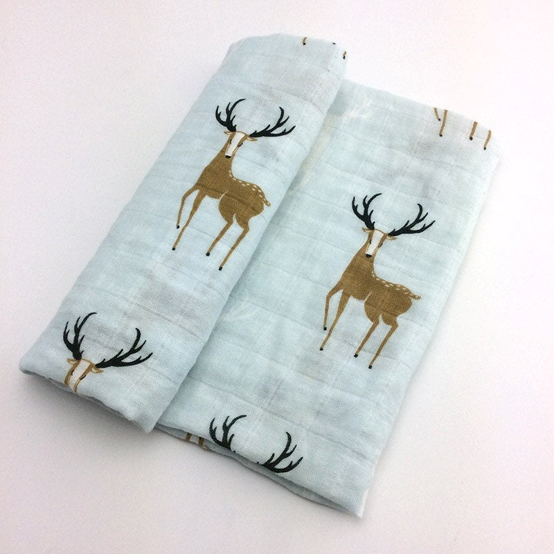 Animals Printed Soft Organic Cotton Multipurpose Towel
