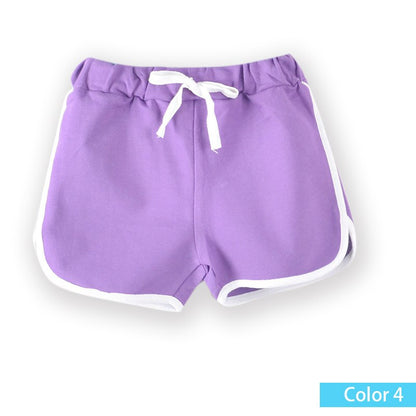 Girls' Sports Cotton Shorts