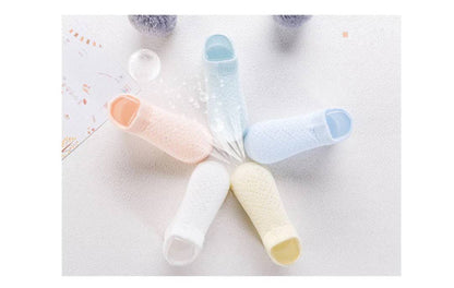 Baby's Pastel Color Breathable Socks 5 Pairs Set