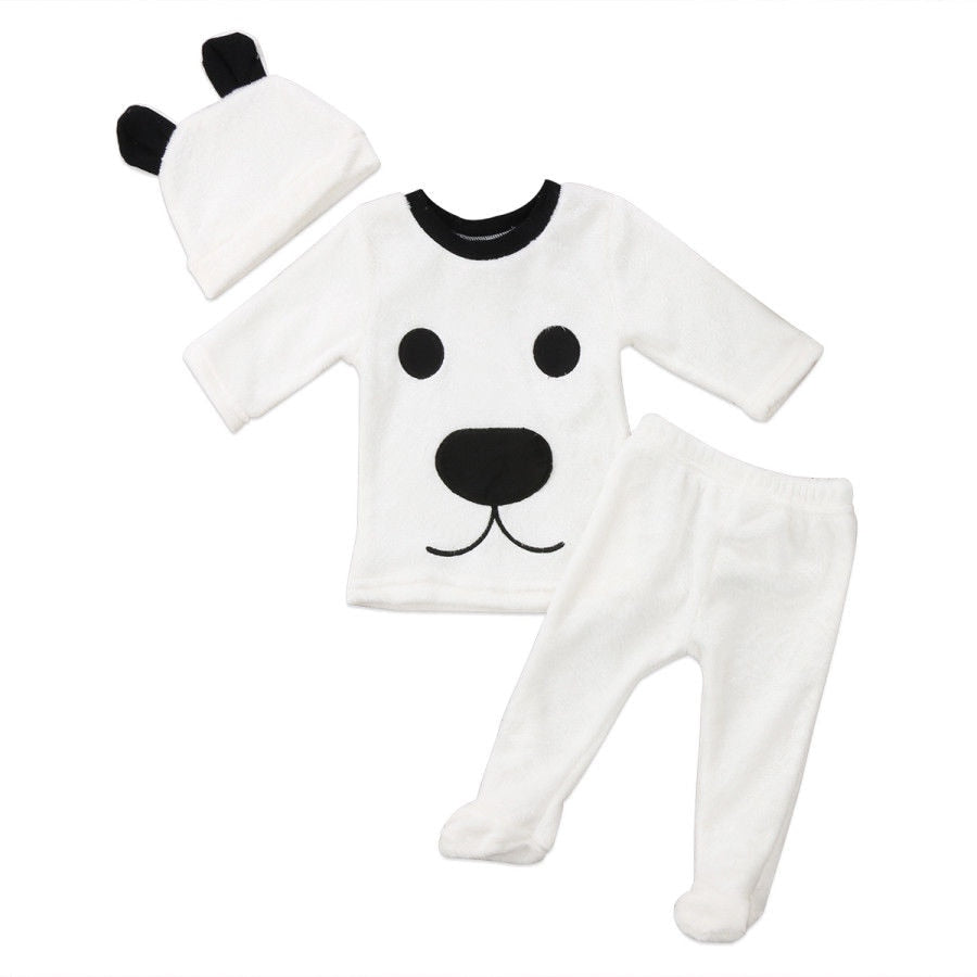 Baby Boy's Warm Long Sleeve Clothing Set