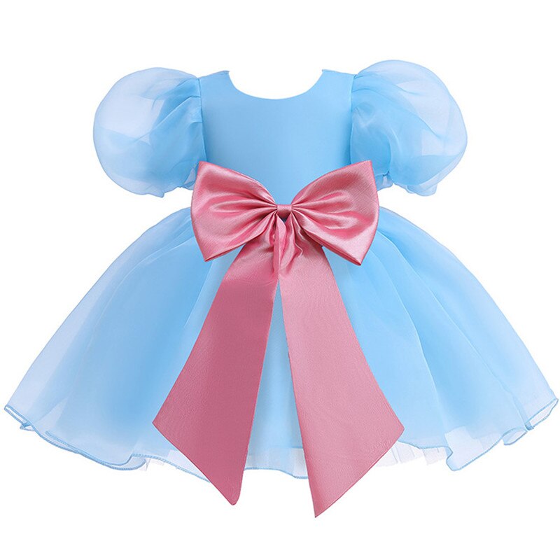 Girls Laced Solid Dress