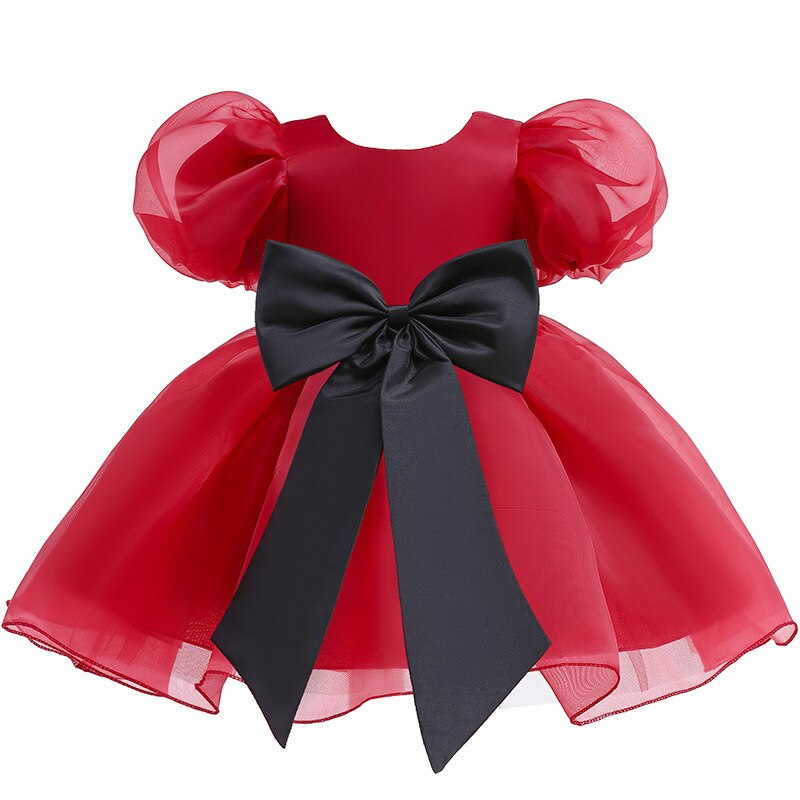 Girls Laced Solid Dress