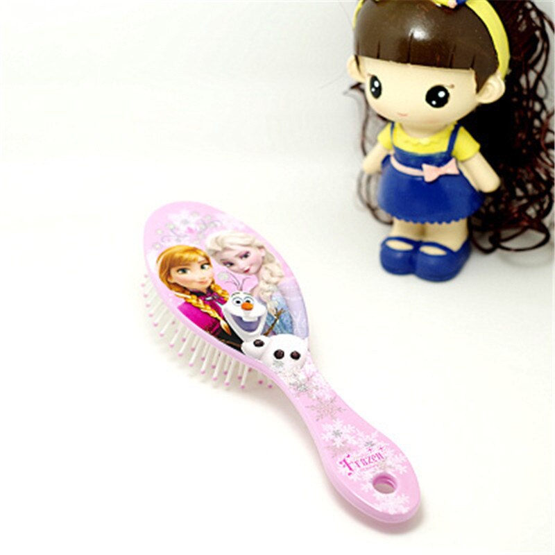 Princess Printed Hair Care Brush For Girls