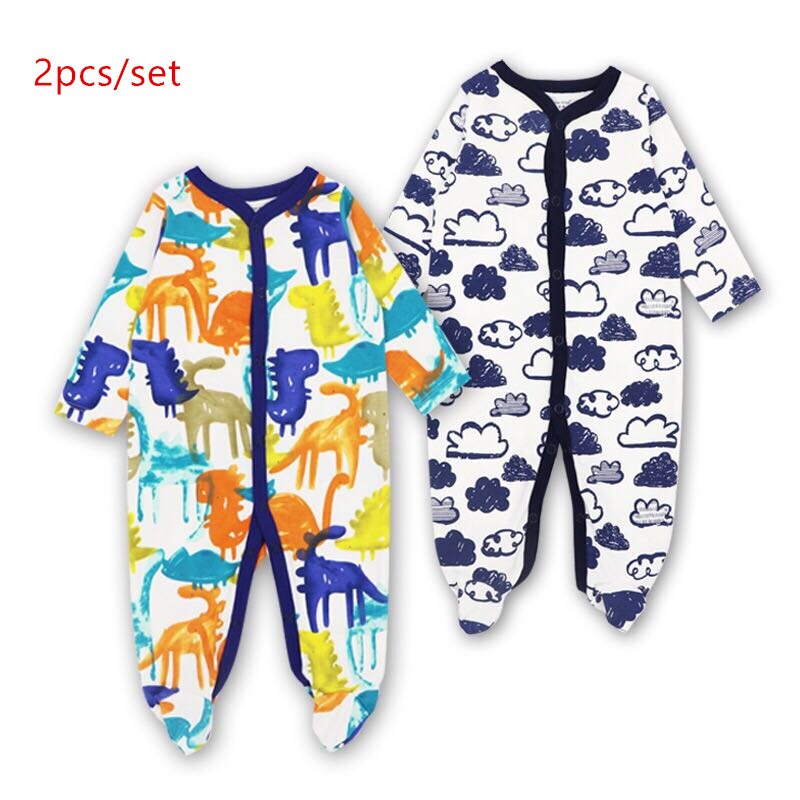 Baby's Long Sleeved Rompers 3 pcs Set