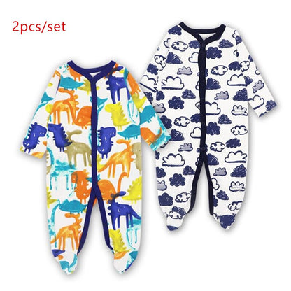 Baby's Long Sleeved Rompers 3 pcs Set