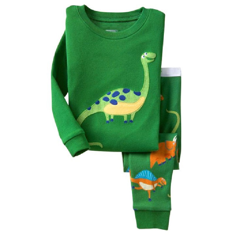 Cute Boy`s Cotton T-Shirt and Pants Set