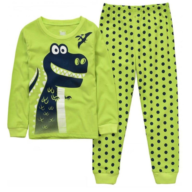 Cute Boy`s Cotton T-Shirt and Pants Set