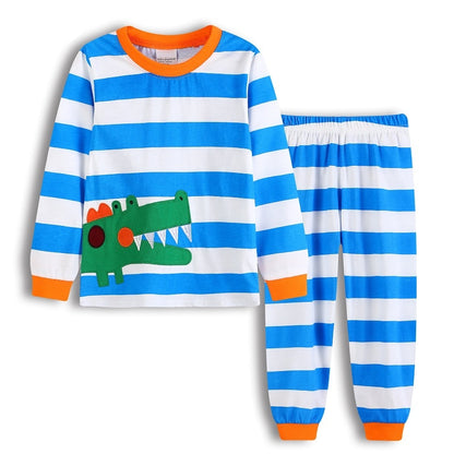 Cute Boy`s Cotton T-Shirt and Pants Set