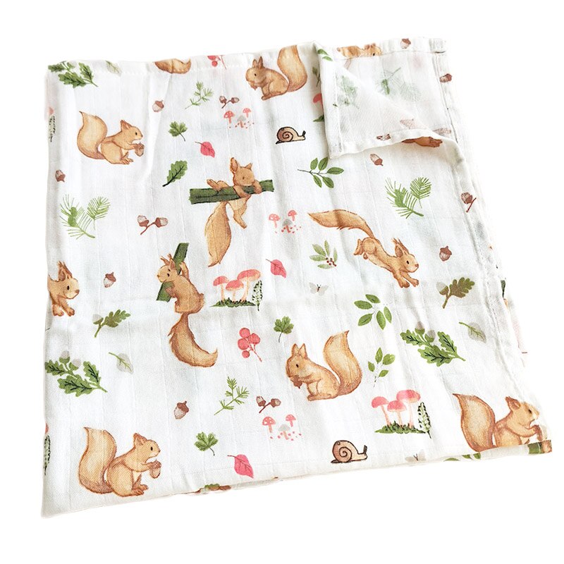 Animals Printed Soft Organic Cotton Multipurpose Towel