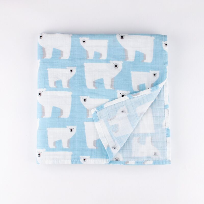 Animal Printed Swaddles for Infants