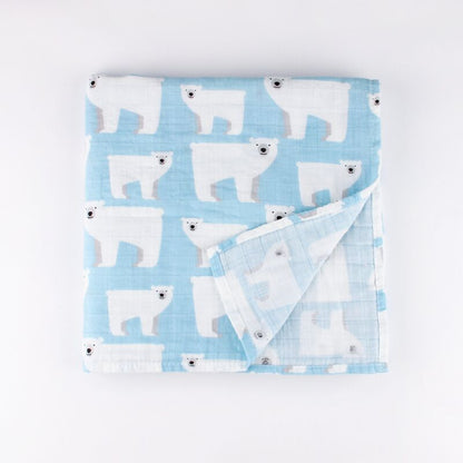 Animal Printed Swaddles for Infants