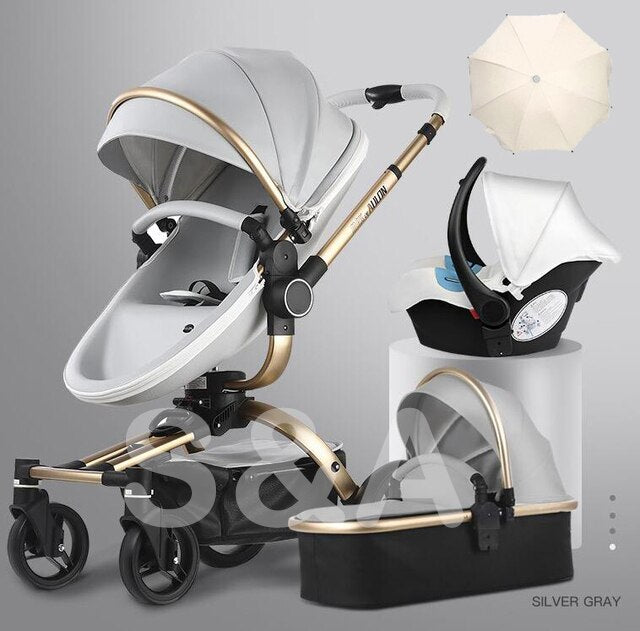 3 in 1 Oxford Baby Stroller