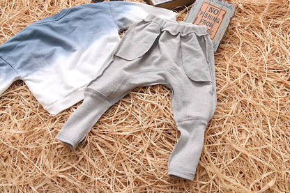 Boy's Solid Colors Cotton Harem Pants