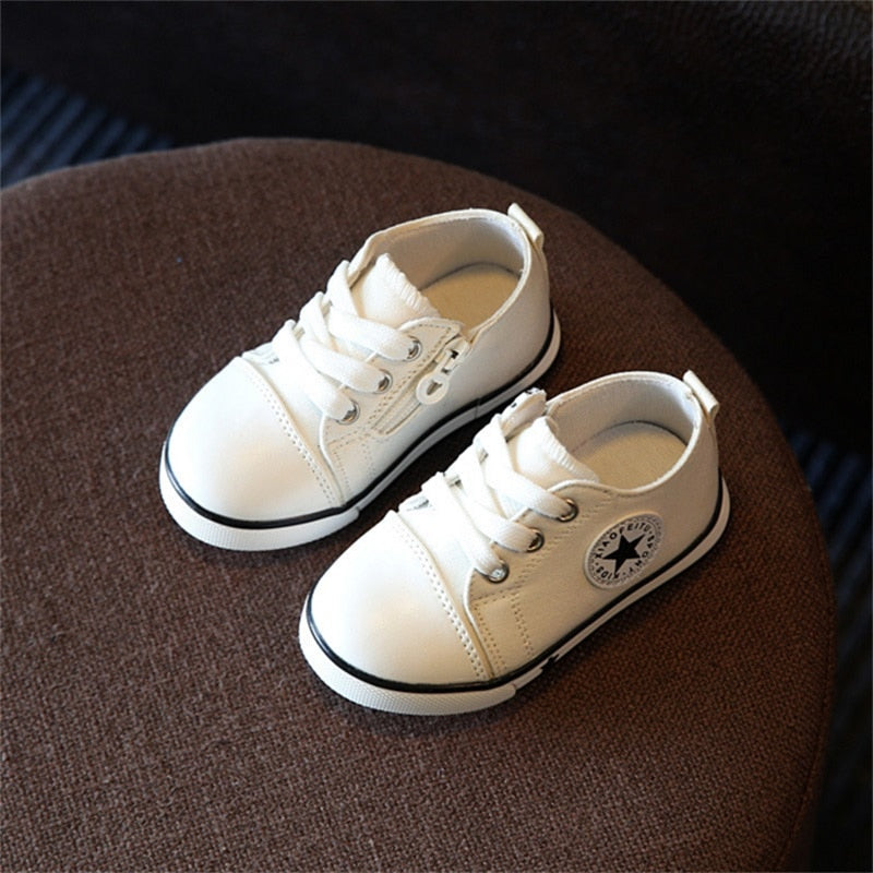 Fashion Breathable Canvas Baby Shoes
