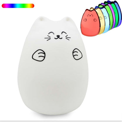 Kid's Bedroom Cute Cat LED Night Light