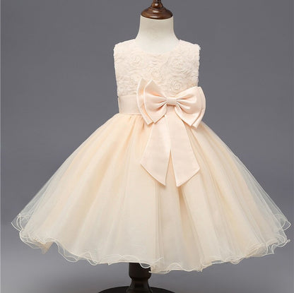 Elegant Girl`s Princess Style Dress