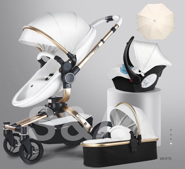 3 in 1 Oxford Baby Stroller