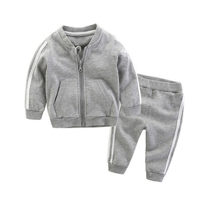 Striped Sports Set for Baby Boy