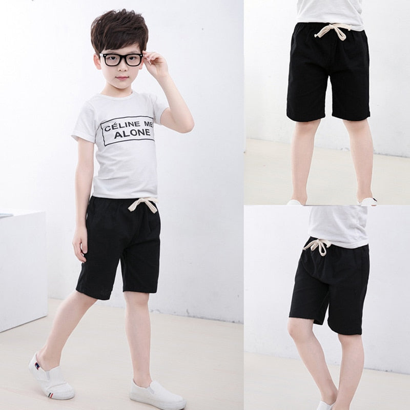 Boys' Light Linen Shorts