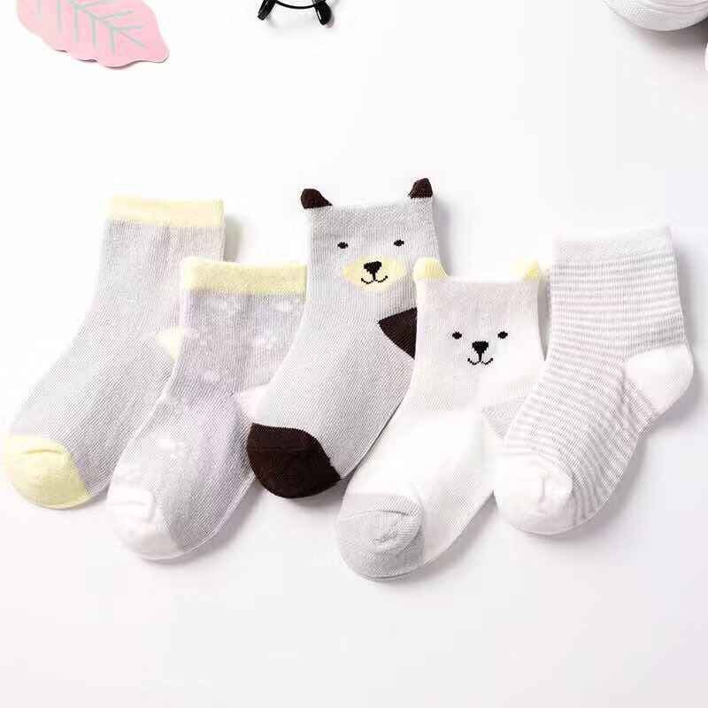 5 Pairs Spring Soft Socks