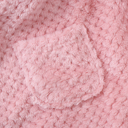 Winter Kid's Flannel Warm Bathrobe