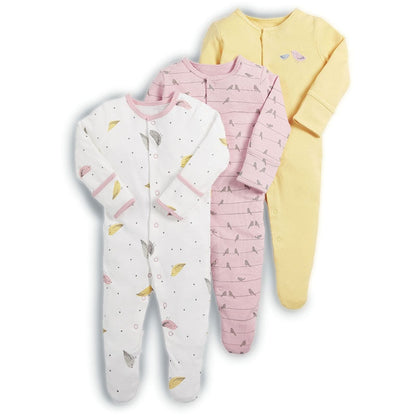 Baby's Long Sleeved Rompers 3 pcs Set