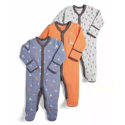 Baby's Long Sleeved Rompers 3 pcs Set