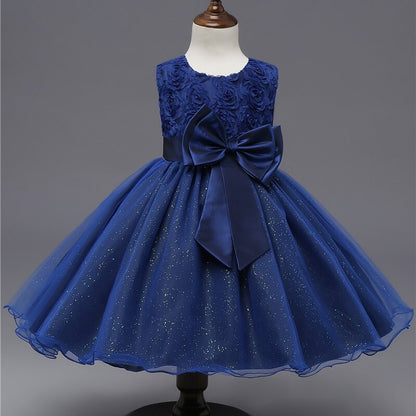 Elegant Girl`s Princess Style Dress