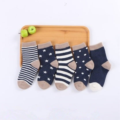 5 Pairs Spring Soft Socks