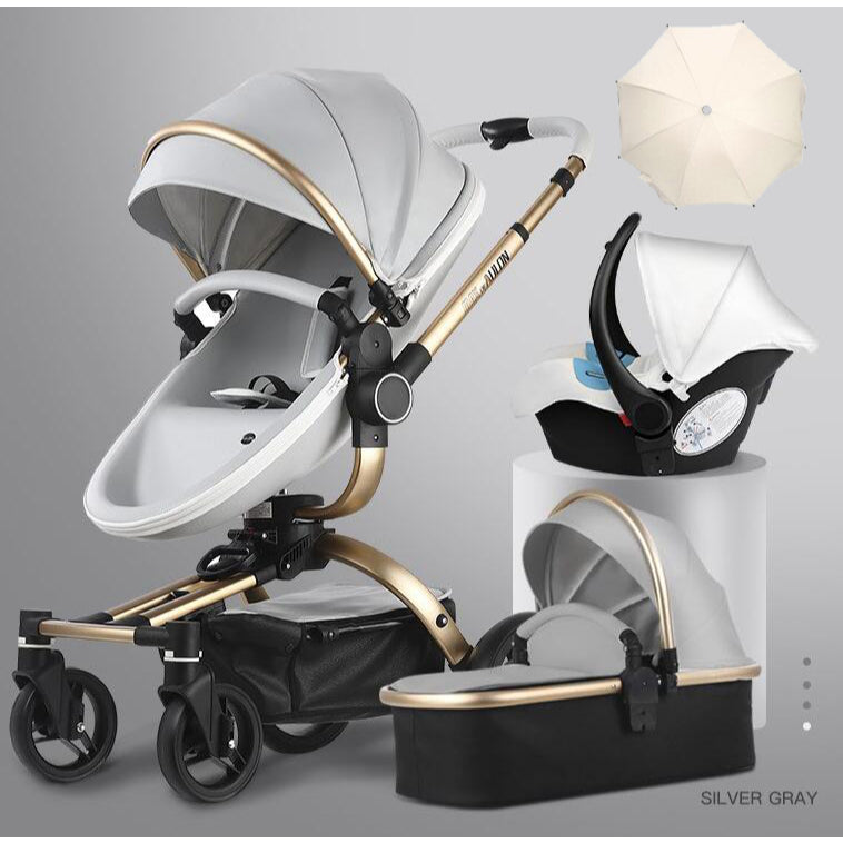 3 in 1 Oxford Baby Stroller