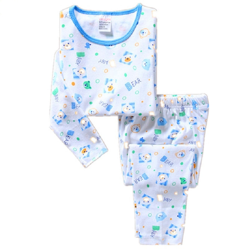 Cute Boy`s Cotton T-Shirt and Pants Set