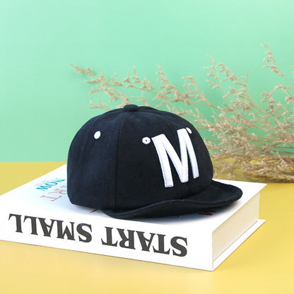 Boy's Letter Printed Cotton Cap