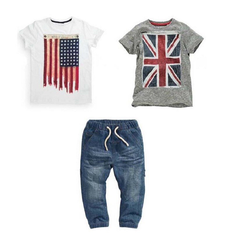 Boys' Casual Summer and Autumn Clothing Set