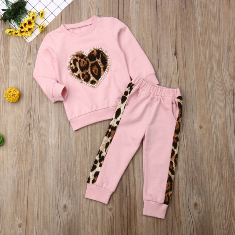 Girl's Fashion Cotton Clothes Set