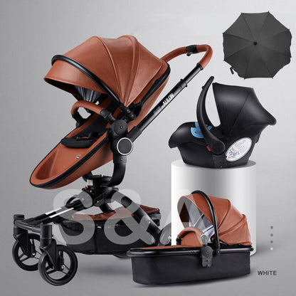 3 in 1 Oxford Baby Stroller