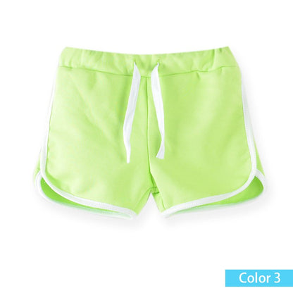 Girls' Sports Cotton Shorts