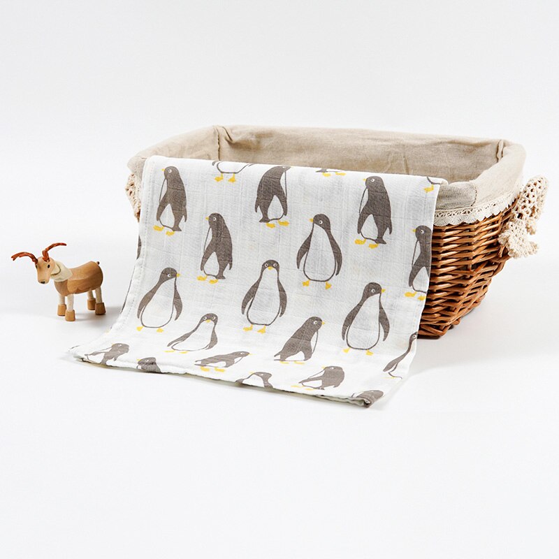 Animal Printed Swaddles for Infants