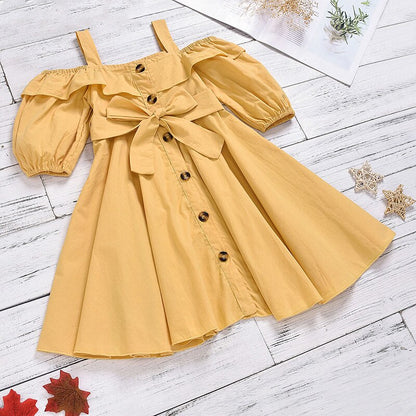 High-Quality Girls' Dress in Pink Color