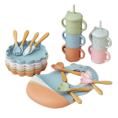Silicone Waterproof Tableware Set