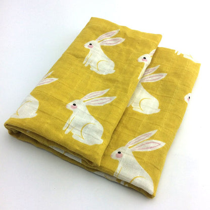 Animals Printed Soft Organic Cotton Multipurpose Towel
