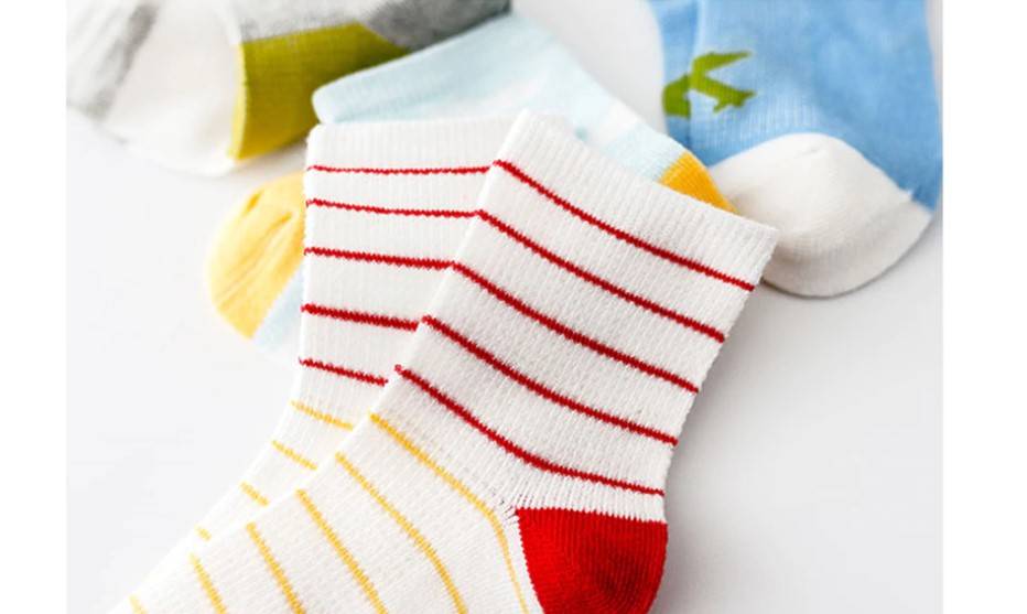 Baby's Unicorn Thin Cotton Socks 5 Pairs Set