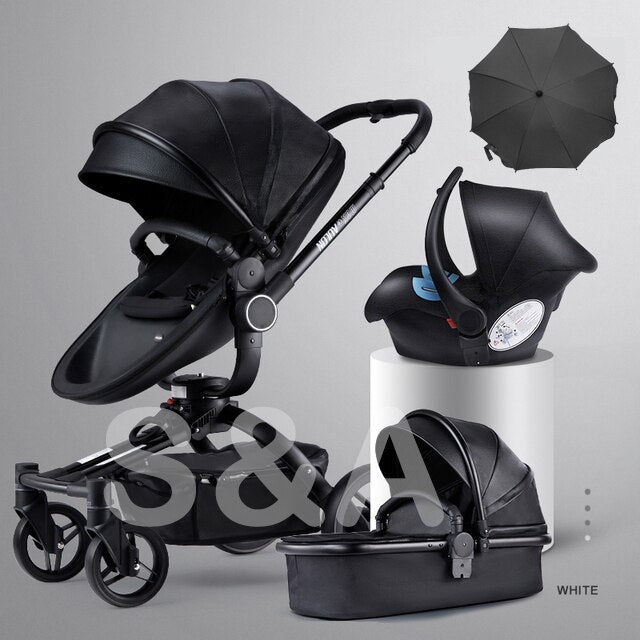 3 in 1 Oxford Baby Stroller