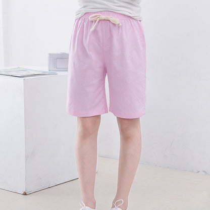 Boys' Light Linen Shorts