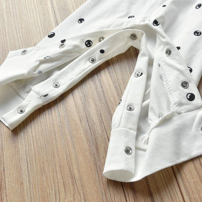 Baby Girl's Cute Fox Romper