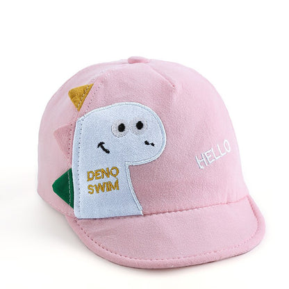 Boy's Letter Printed Cotton Cap