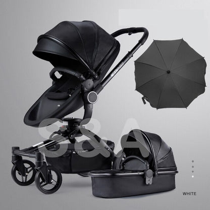 3 in 1 Oxford Baby Stroller