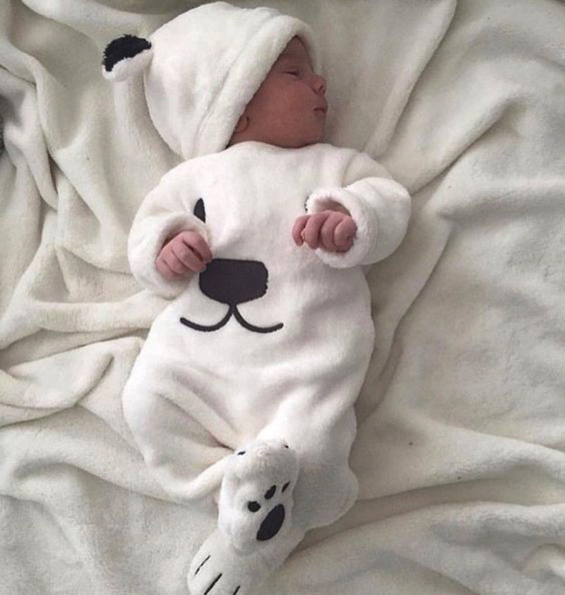 Baby Boy's Warm Long Sleeve Clothing Set