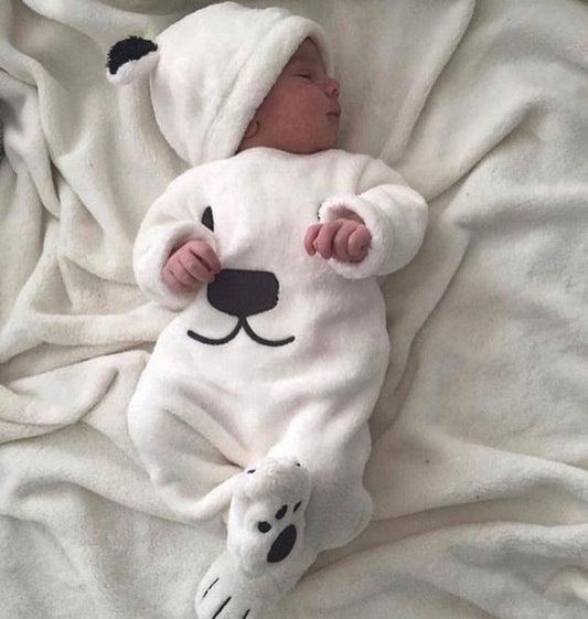 Baby Boy's Warm Long Sleeve Clothing Set