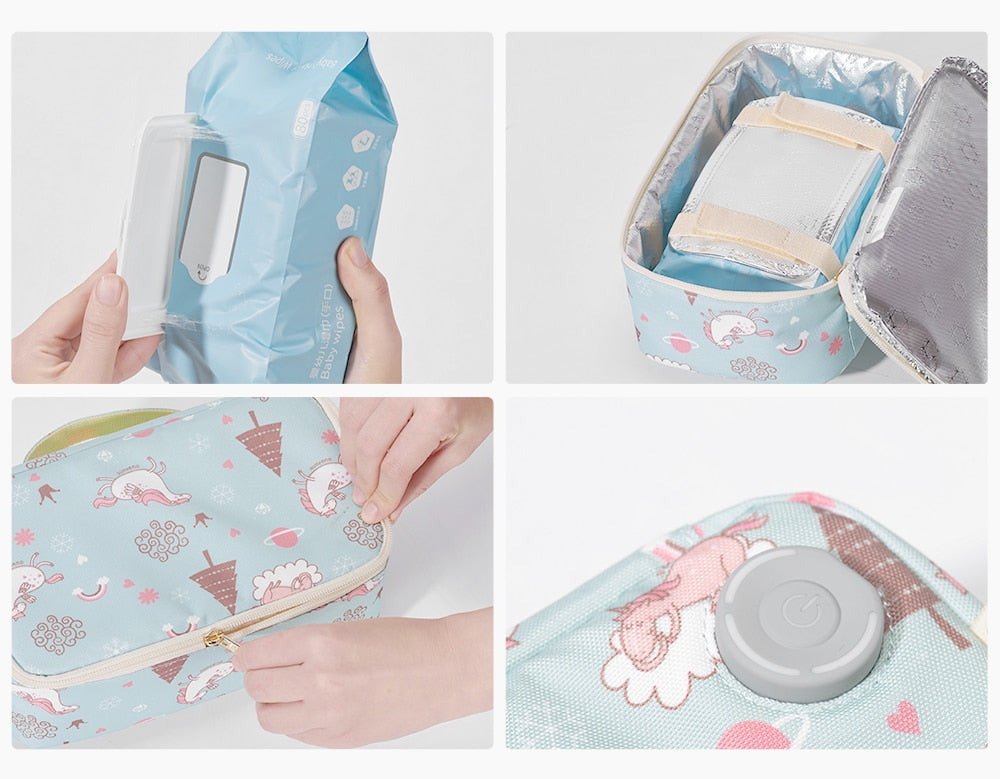 Portable USB Baby Wipes Heater